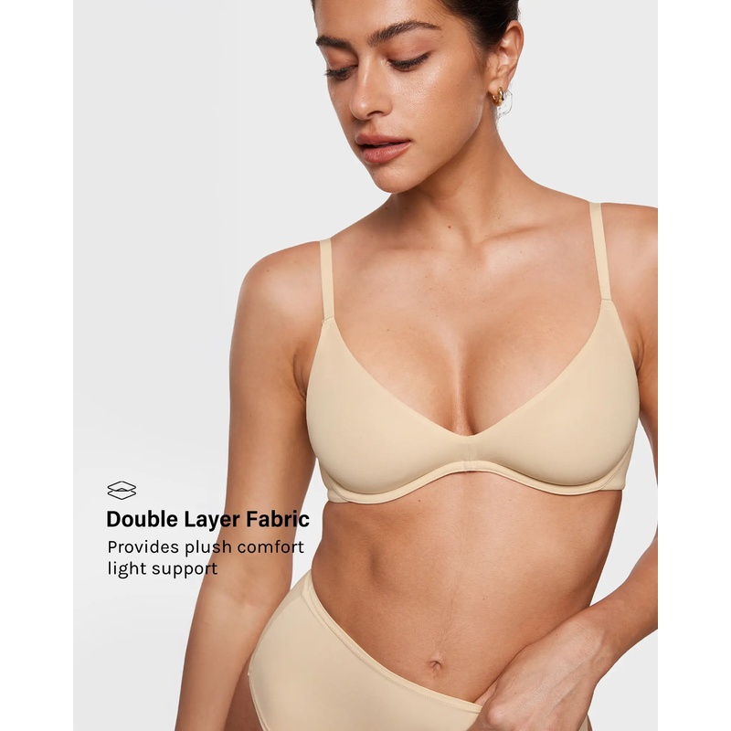 INLYRIC Women's Inbarely Plus  - đánh giá và giá Demi Bra Balconette