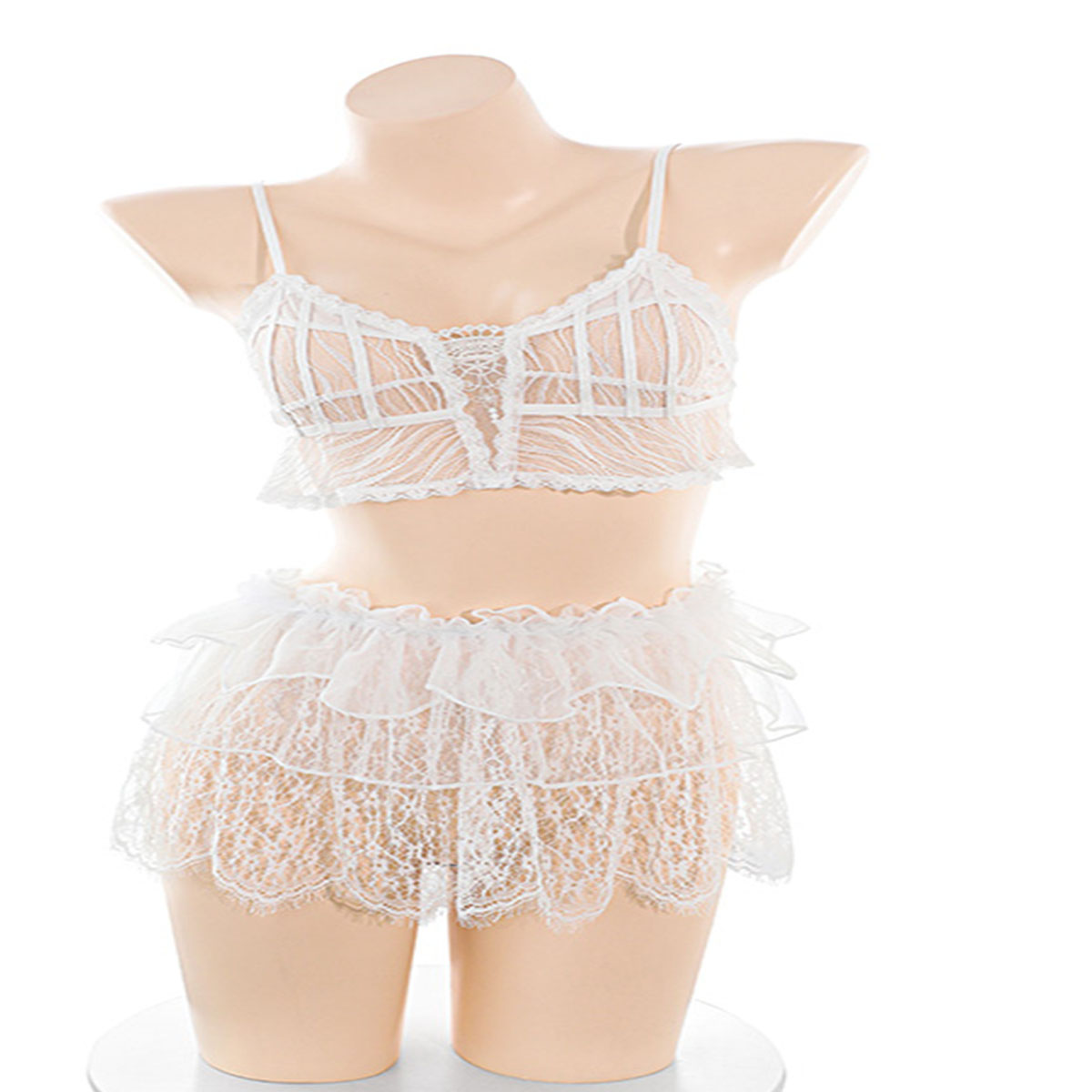 LISM Sweet Sheer Lace Lingerie - đánh giá và giá Lace Bralette Set