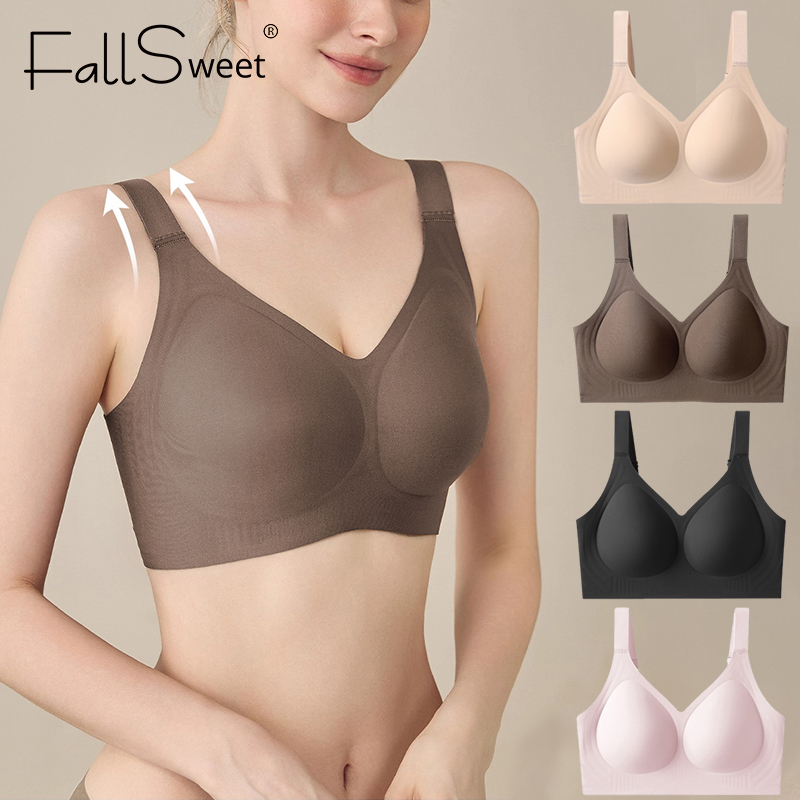 FallSweet Women Push-Up Seamle - đánh giá và giá Mastectomy Bra Pocket